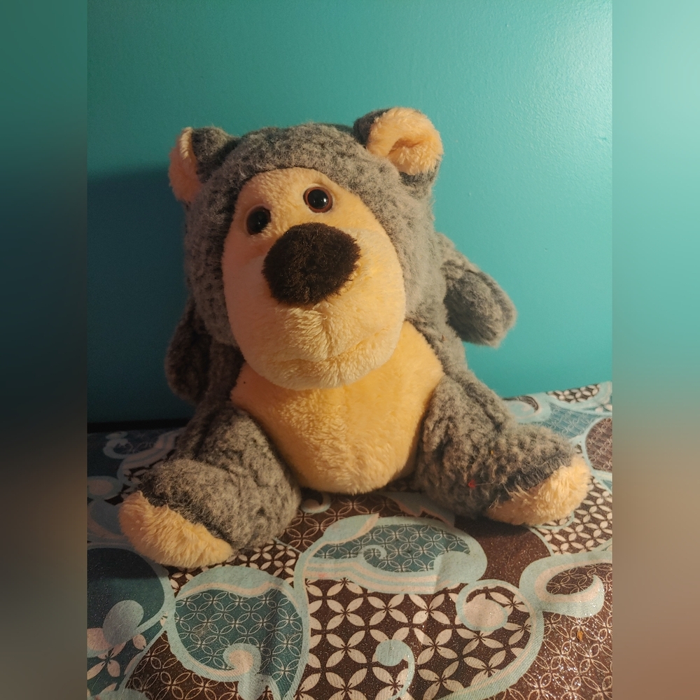 Vintage Grandpa Bear Stuffed Animal